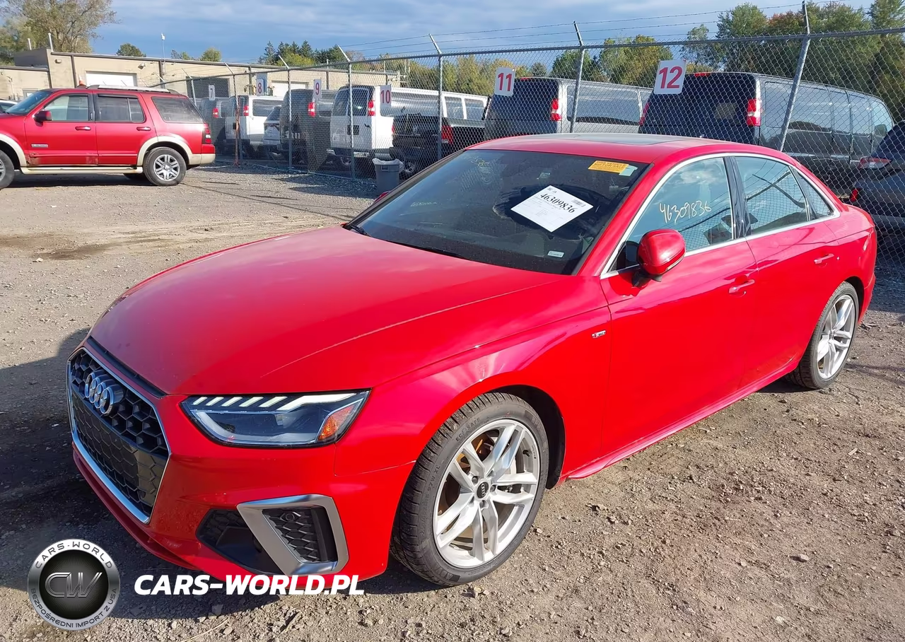 2024 Audi A4 Premium Plus 45 Tfsi S Line Quattro S Tronic VIN:WAUEAAF47RN012873 - 2