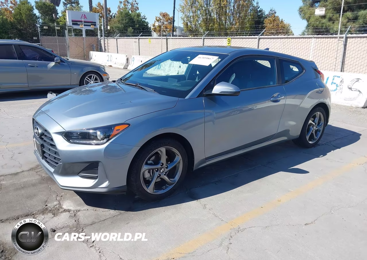 2019 Hyundai Veloster 2.0 VIN:KMHTG6AF5KU019908 - 2