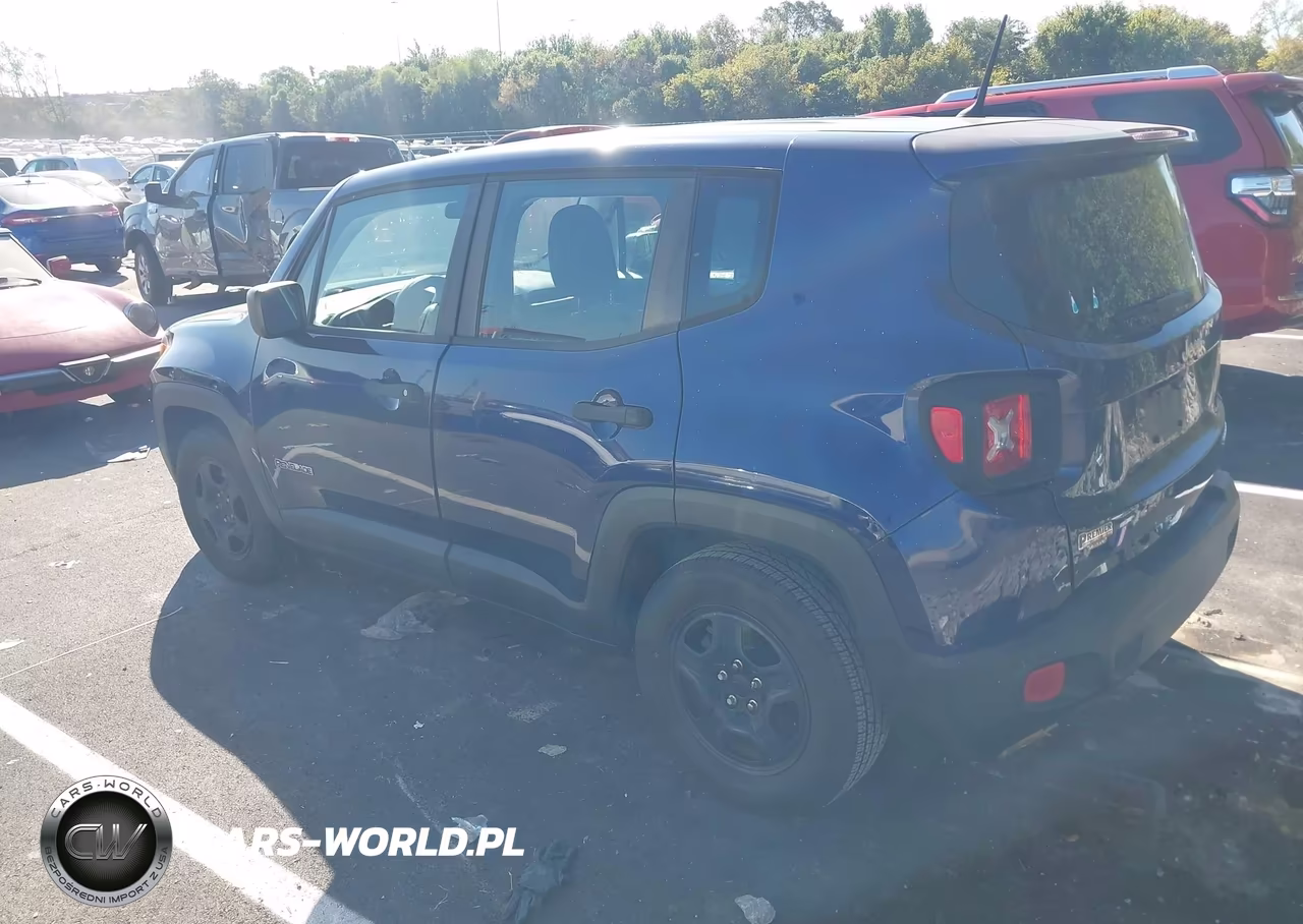2017 Jeep Renegade Sport Fwd VIN:ZACCJAAB8HPF31369 - 3