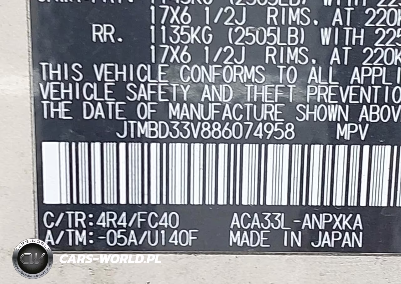 2008 Toyota Rav4 VIN:JTMBD33V886074958 - 9