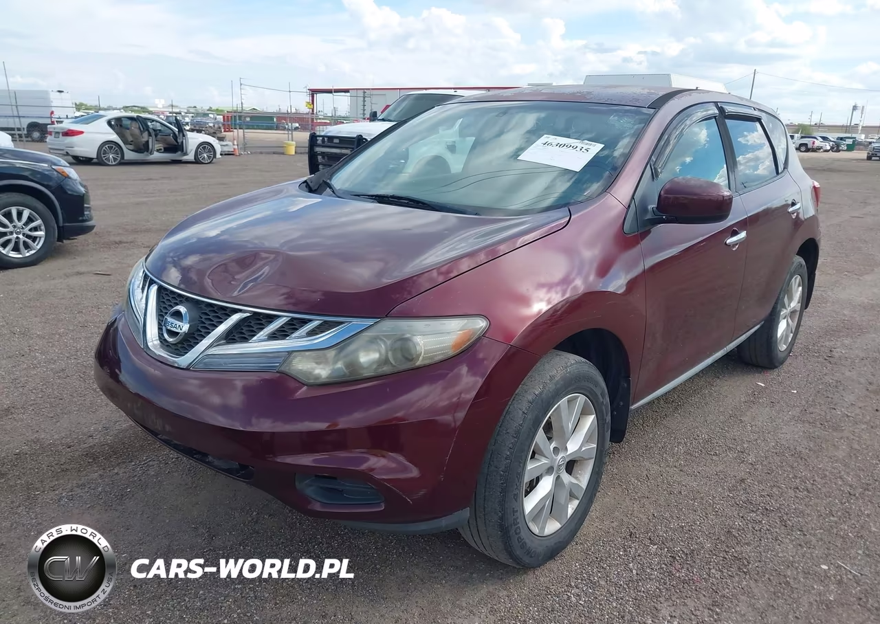 2011 Nissan Murano S VIN:JN8AZ1MW6BW173976 - 2