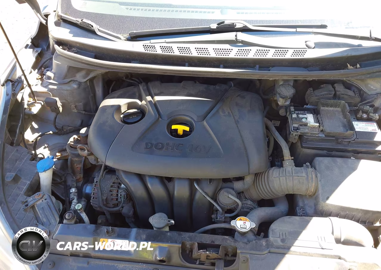 2013 Hyundai Elantra Gls VIN:5NPDH4AE6DH272203 - 10