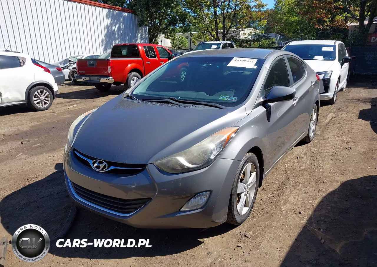 2013 Hyundai Elantra Gls VIN:5NPDH4AE6DH272203 - 2