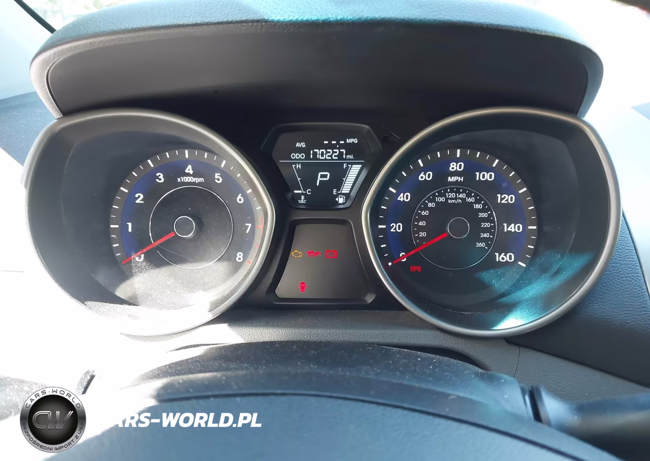 2013 Hyundai Elantra Gls VIN:5NPDH4AE6DH272203 - 7