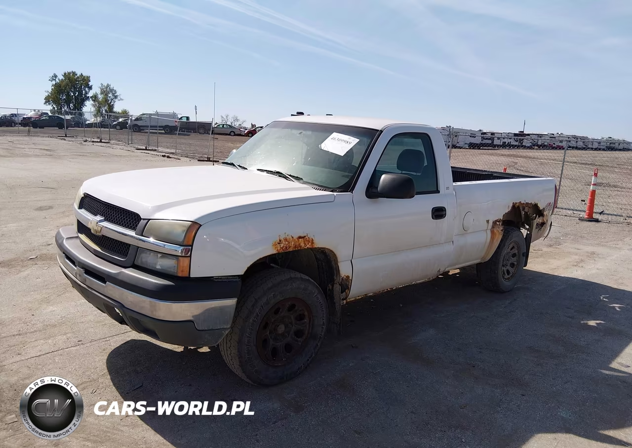 2005 Chevrolet Silverado 1500 Work Truck VIN:1GCEK14T75Z185810 - 2