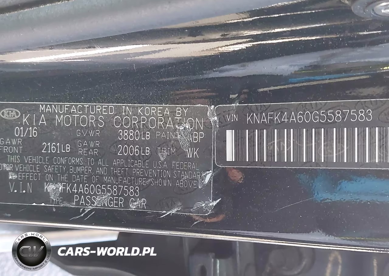 2016 Kia Forte Lx VIN:KNAFK4A60G5587583 - 9