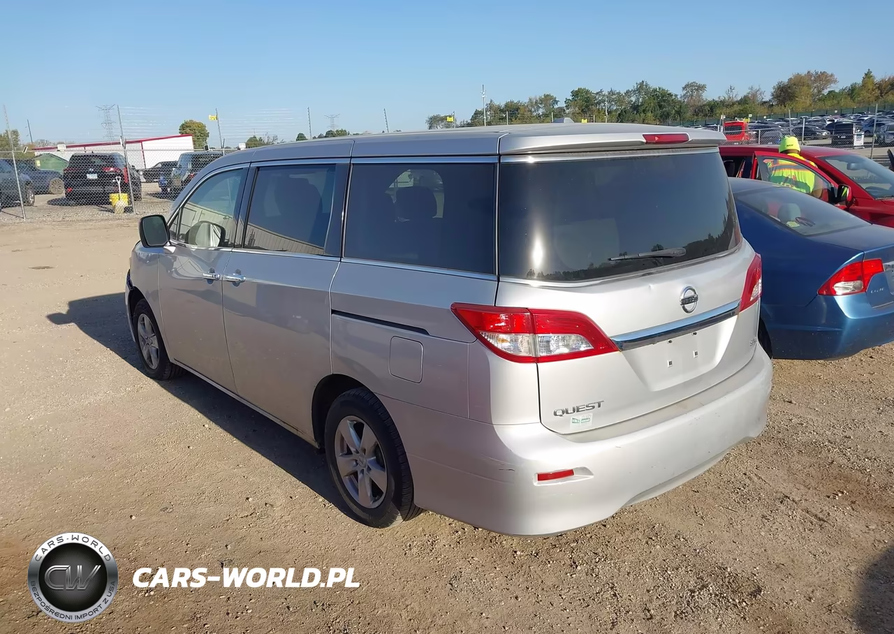 2014 Nissan Quest Le-S-Sl-Sv VIN:JN8AE2KP8E9107509 - 3
