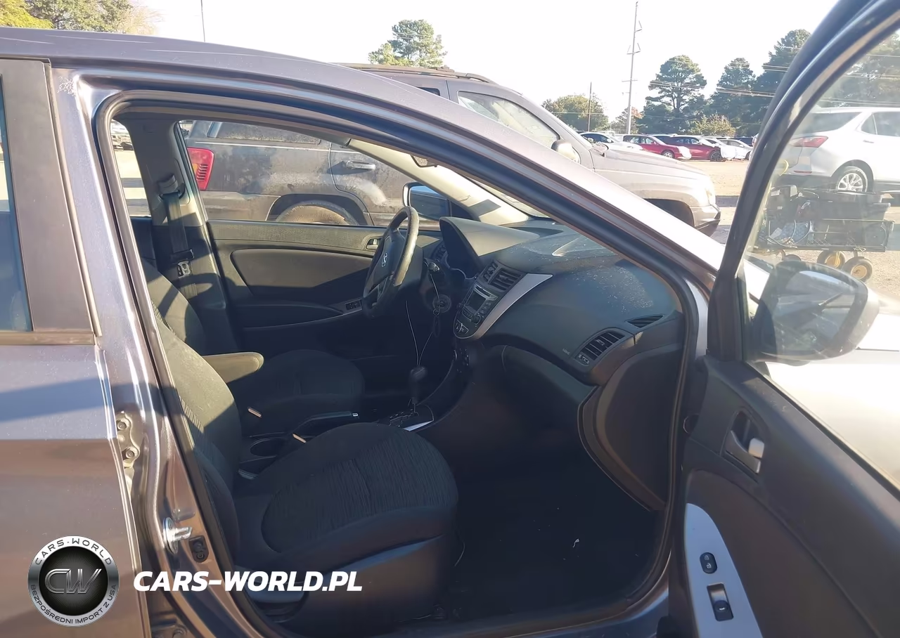 2017 Hyundai Accent Se VIN:KMHCT5AE7HU326177 - 5