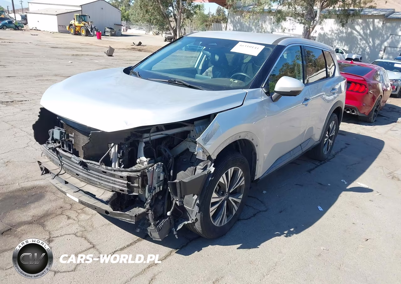 2021 Nissan Rogue Sv Fwd VIN:5N1AT3BA4MC819287 - 2
