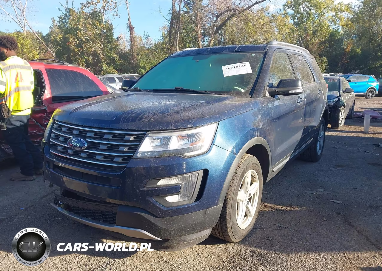 2017 Ford Explorer Xlt VIN:1FM5K8D86HGE20956 - 2