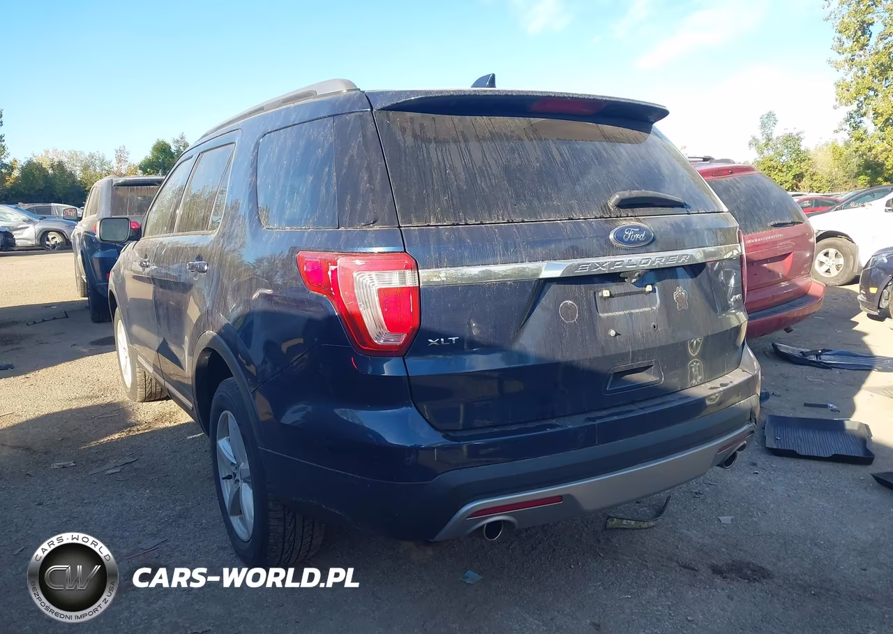 2017 Ford Explorer Xlt VIN:1FM5K8D86HGE20956 - 3