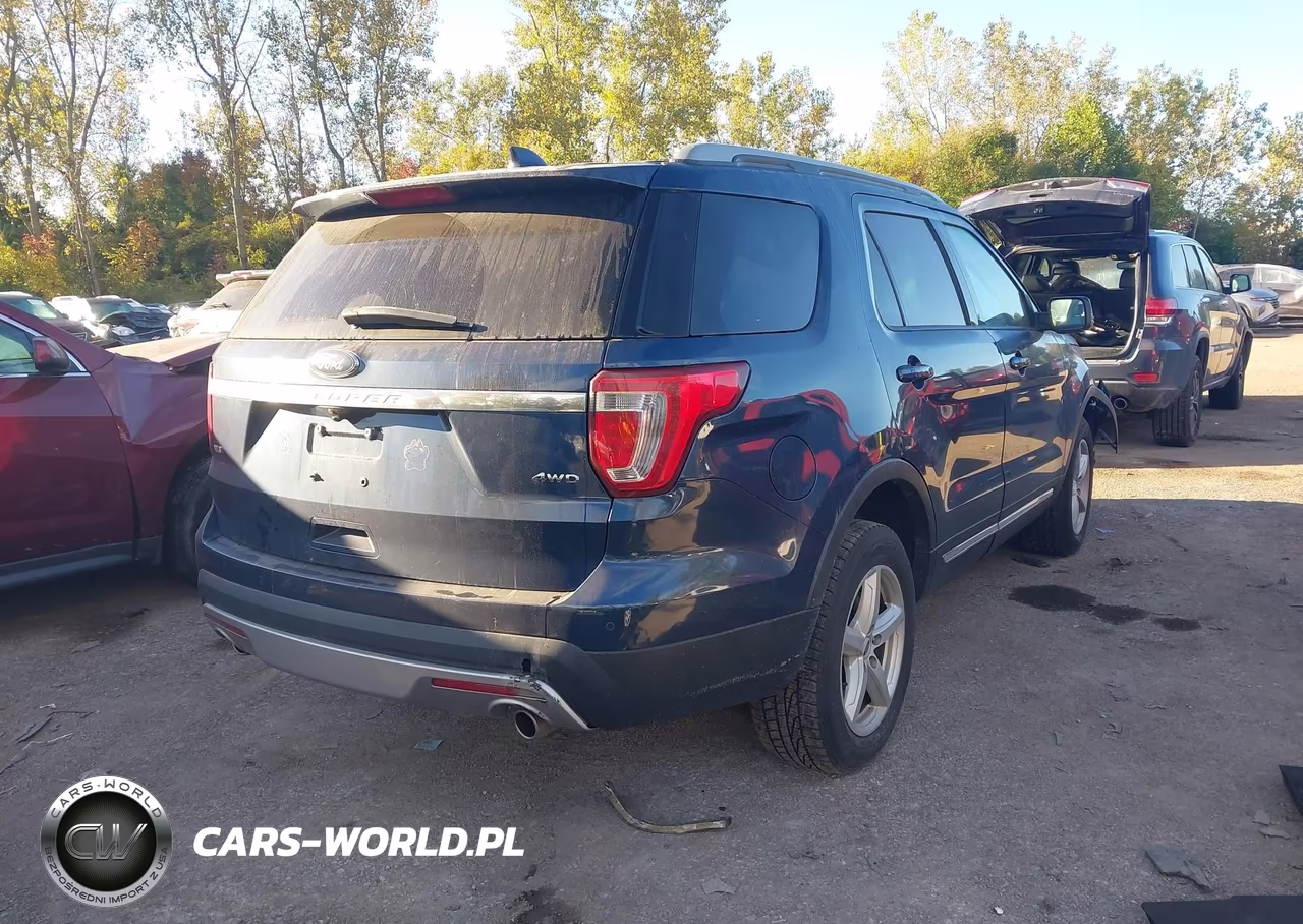 2017 Ford Explorer Xlt VIN:1FM5K8D86HGE20956 - 4