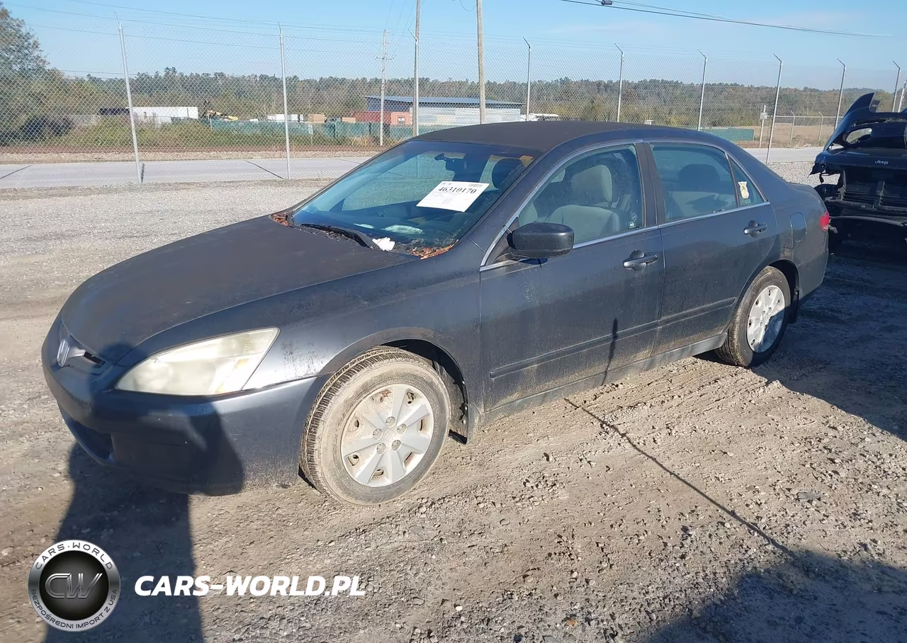 2003 Honda Accord 2.4 Lx VIN:1HGCM56323A018595 - 2