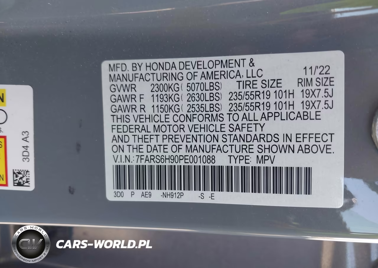 2023 Honda Cr-V Hybrid Sport Touring VIN:7FARS6H90PE001088 - 9