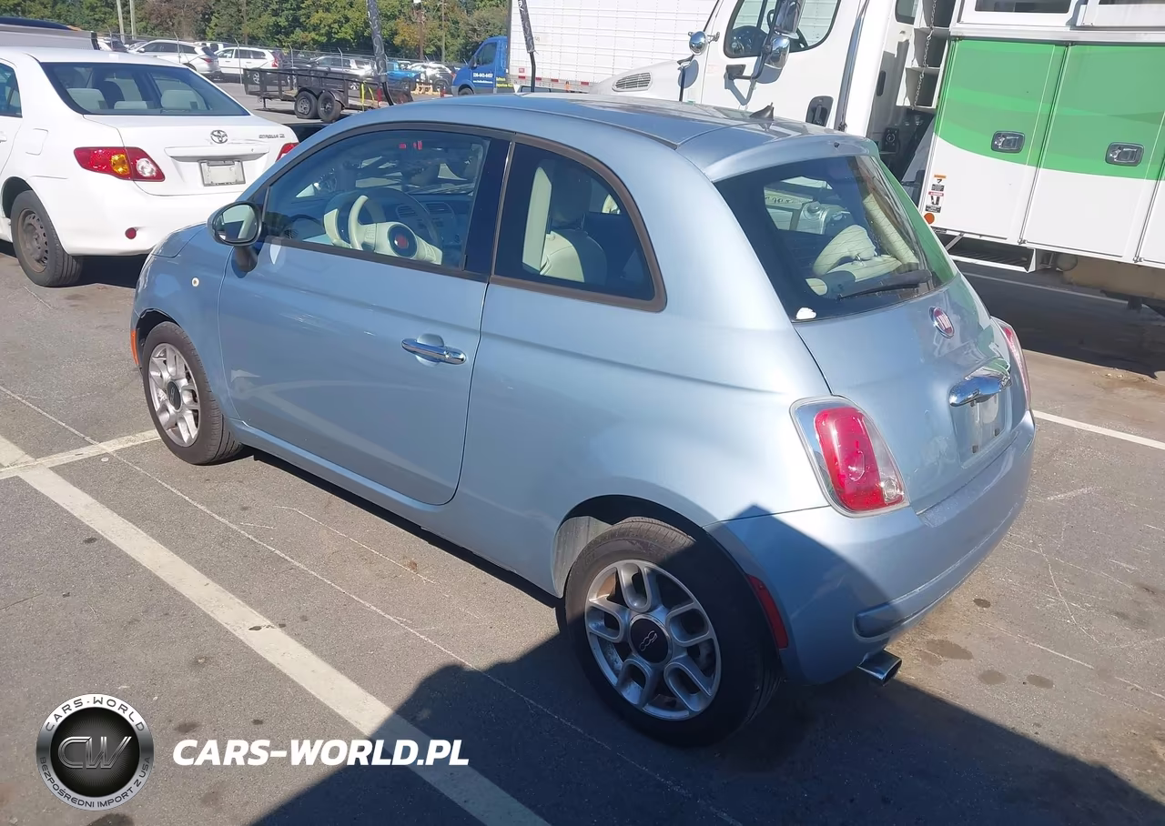 2013 Fiat 500 Pop VIN:3C3CFFAR0DT751186 - 3