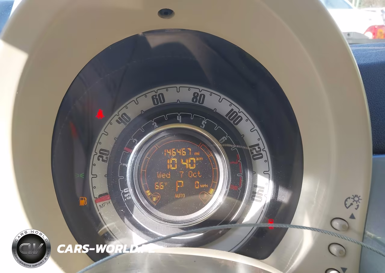 2013 Fiat 500 Pop VIN:3C3CFFAR0DT751186 - 7