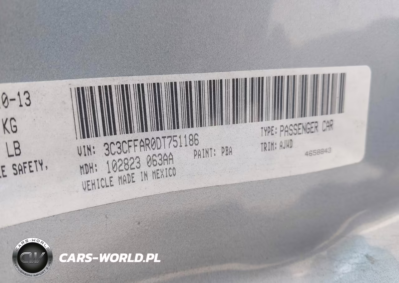 2013 Fiat 500 Pop VIN:3C3CFFAR0DT751186 - 9