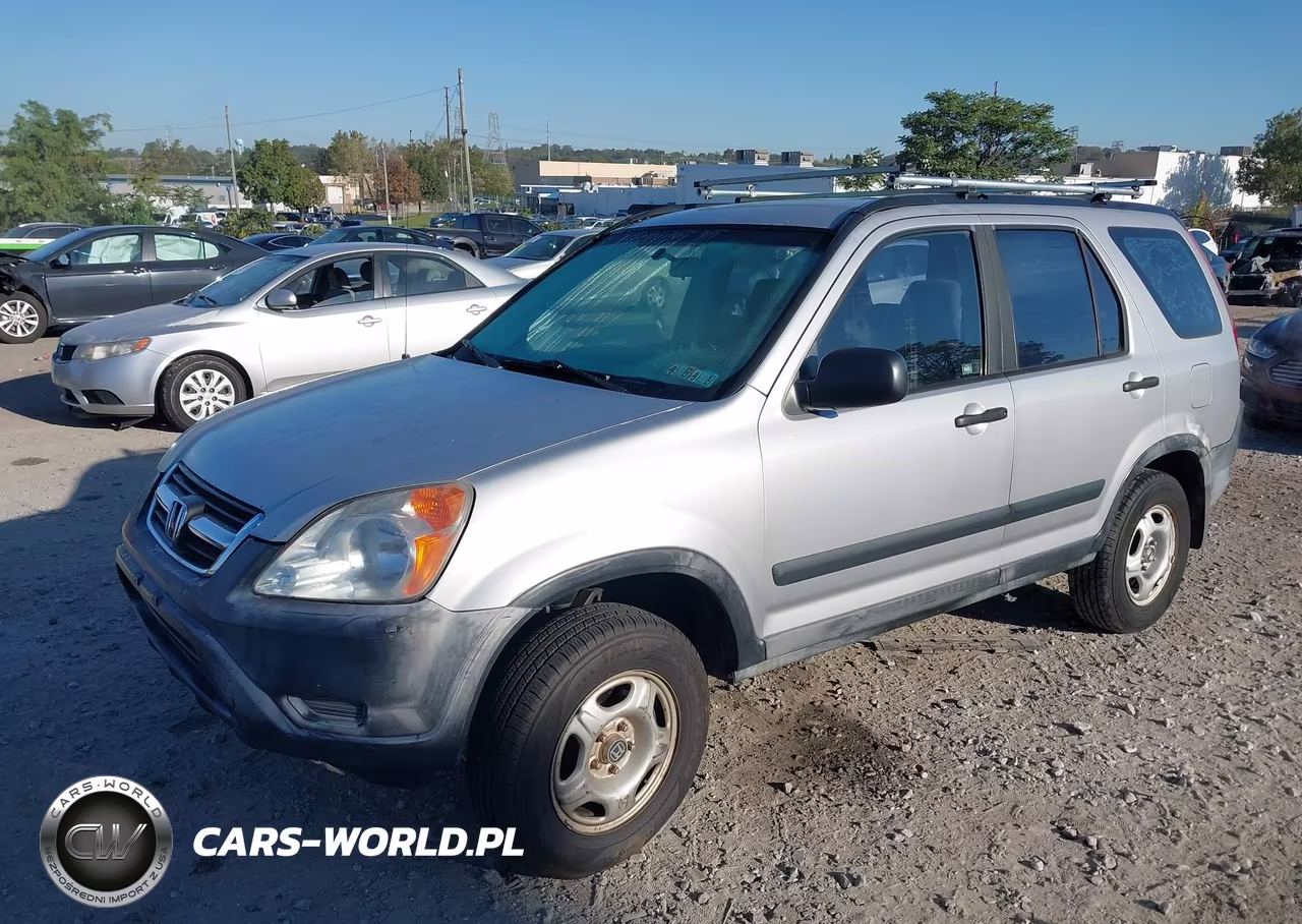 2002 Honda Cr-V Lx VIN:JHLRD78422C058952 - 2