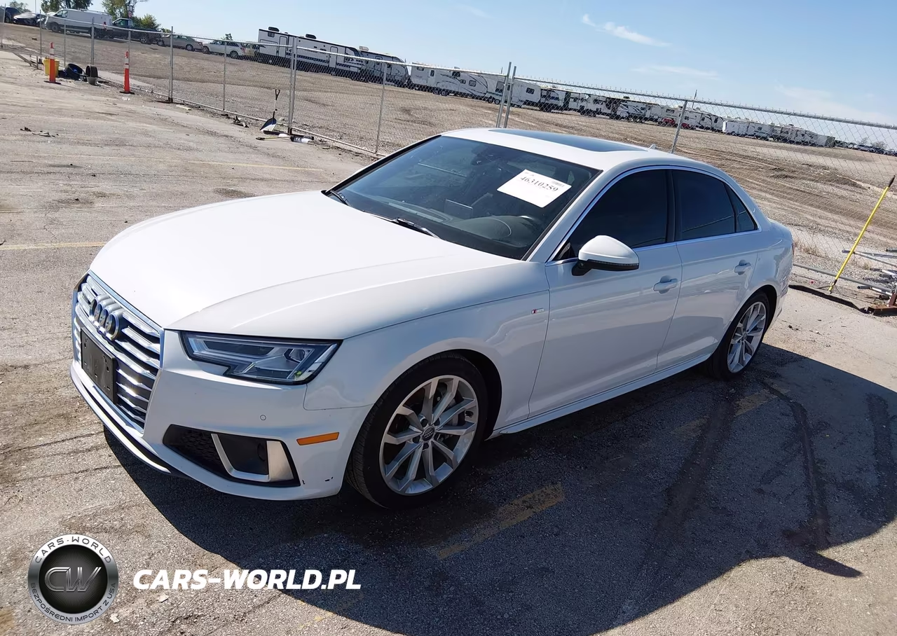 2019 Audi A4 45 Premium VIN:WAUENAF41KN019019 - 2