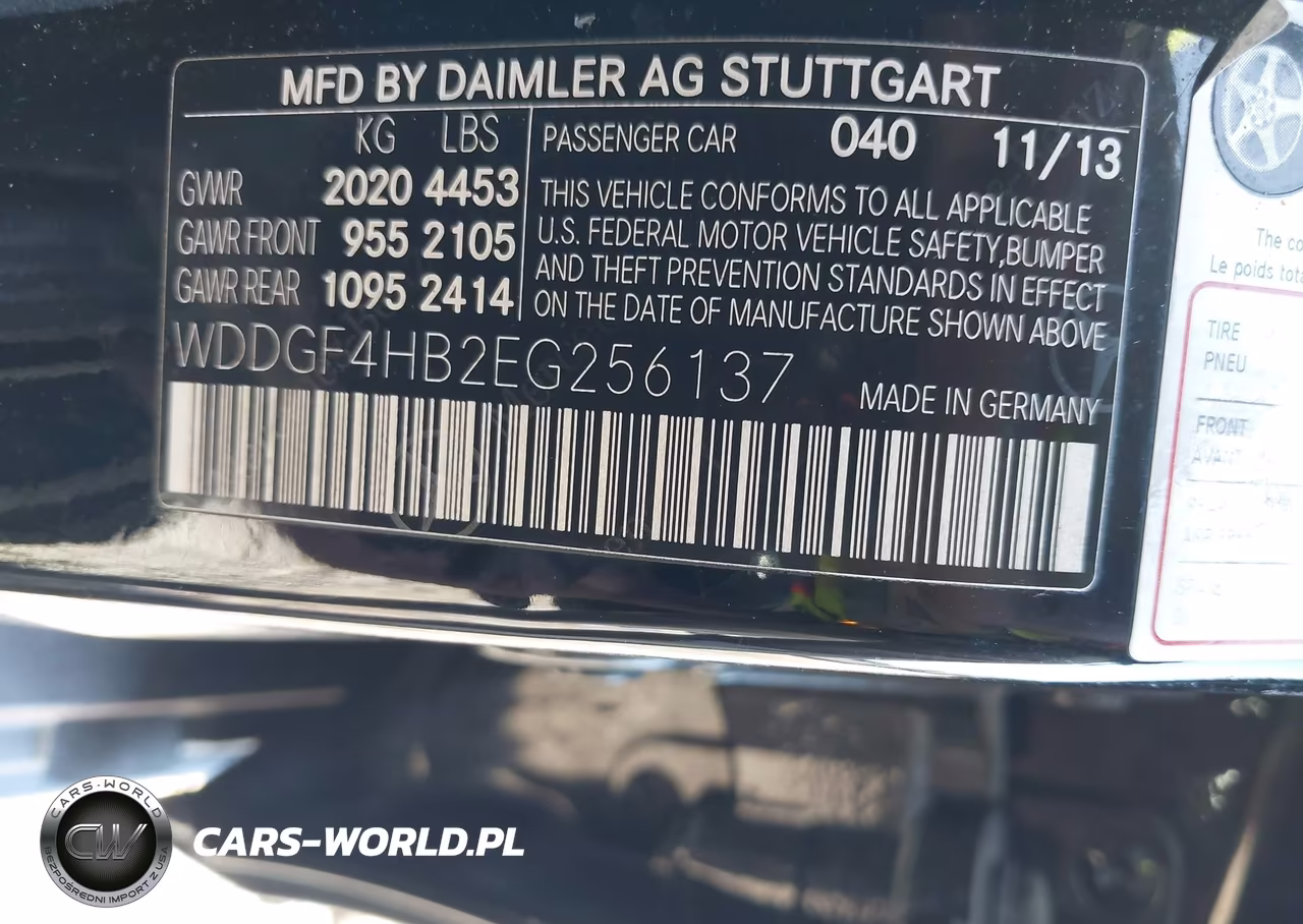 2014 Mercedes-Benz C 250 Sport VIN:WDDGF4HB2EG256137 - 9