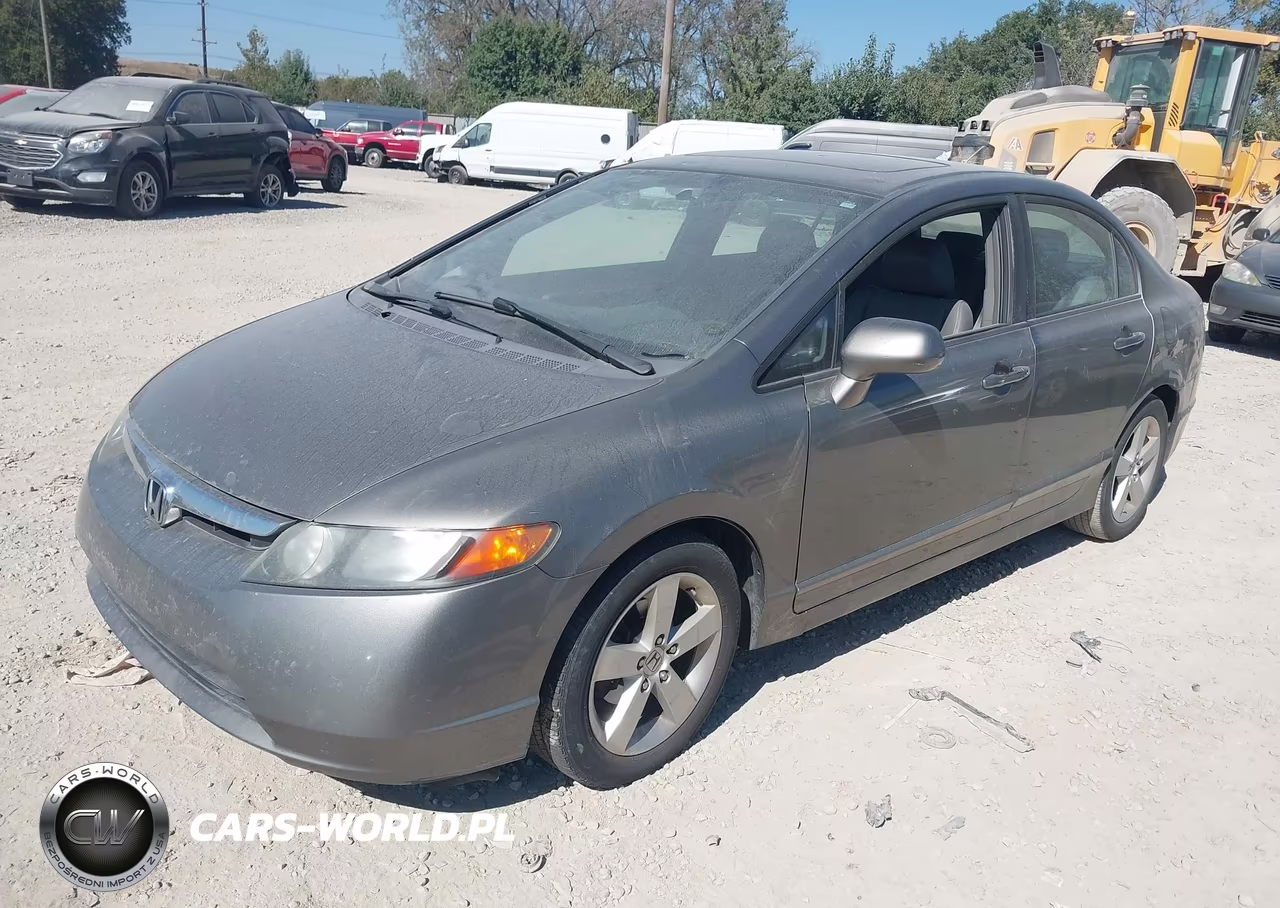 2008 Honda Civic Ex-L VIN:1HGFA16908L047091 - 2
