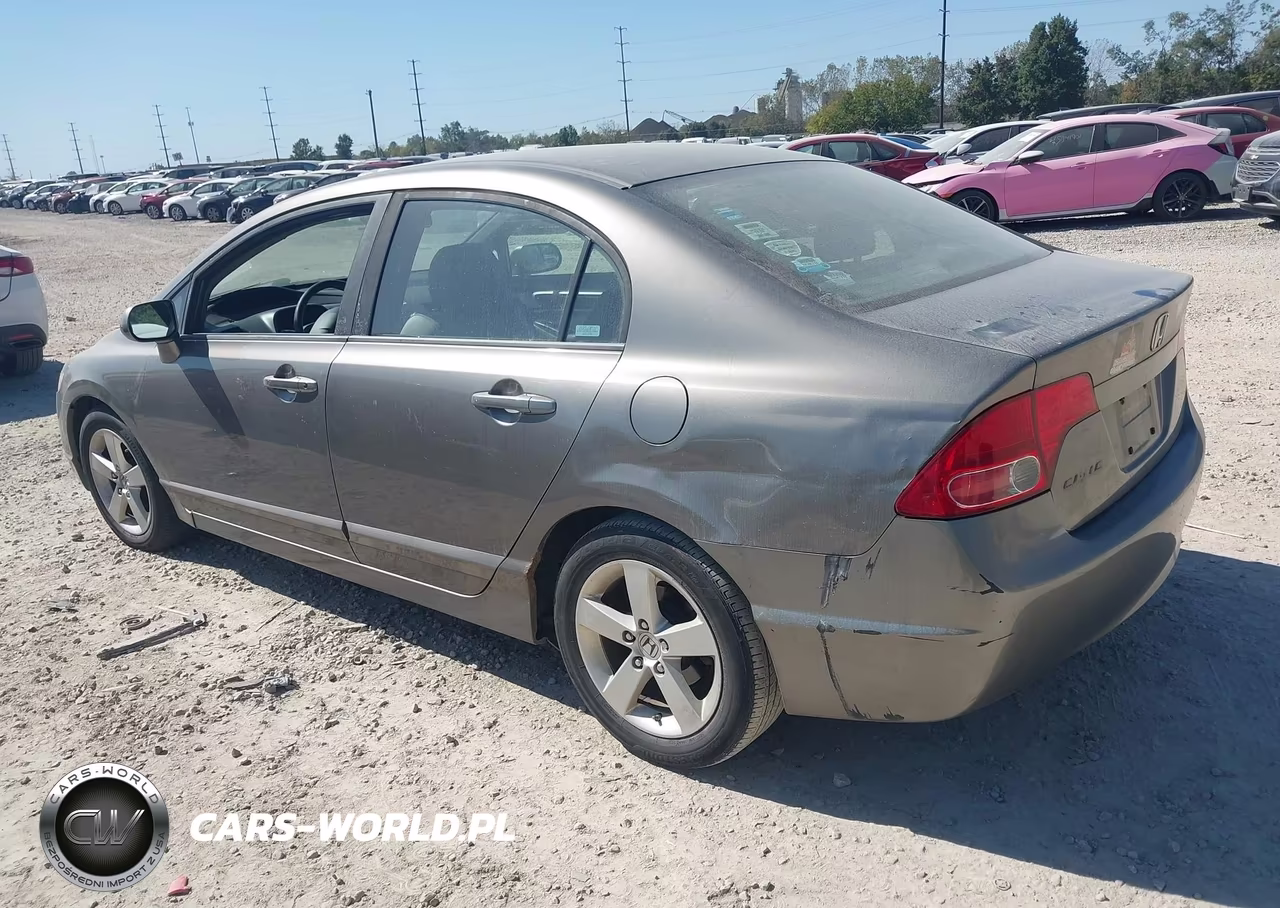 2008 Honda Civic Ex-L VIN:1HGFA16908L047091 - 3