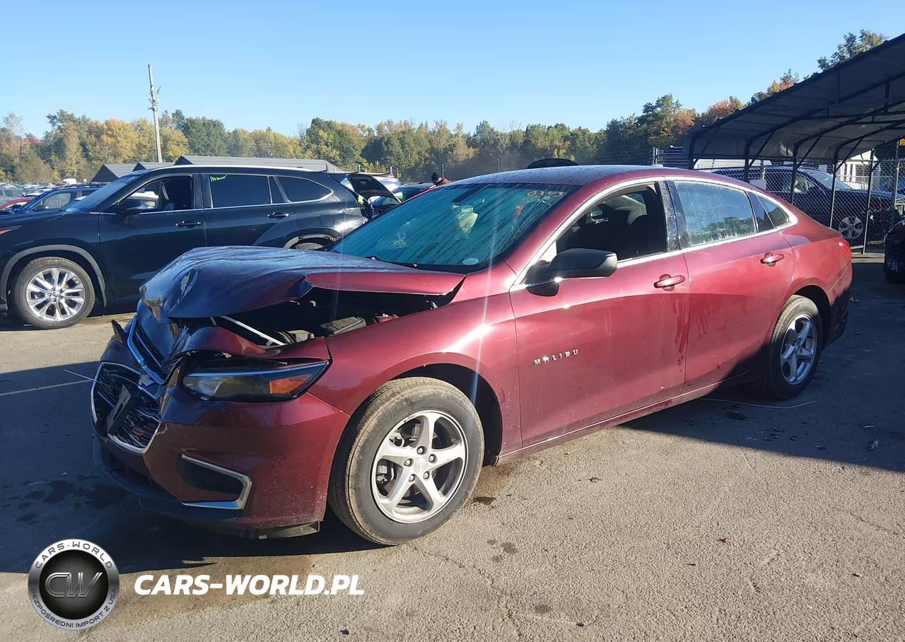 2016 Chevrolet Malibu Ls VIN:1G1ZB5ST6GF308022 - 2