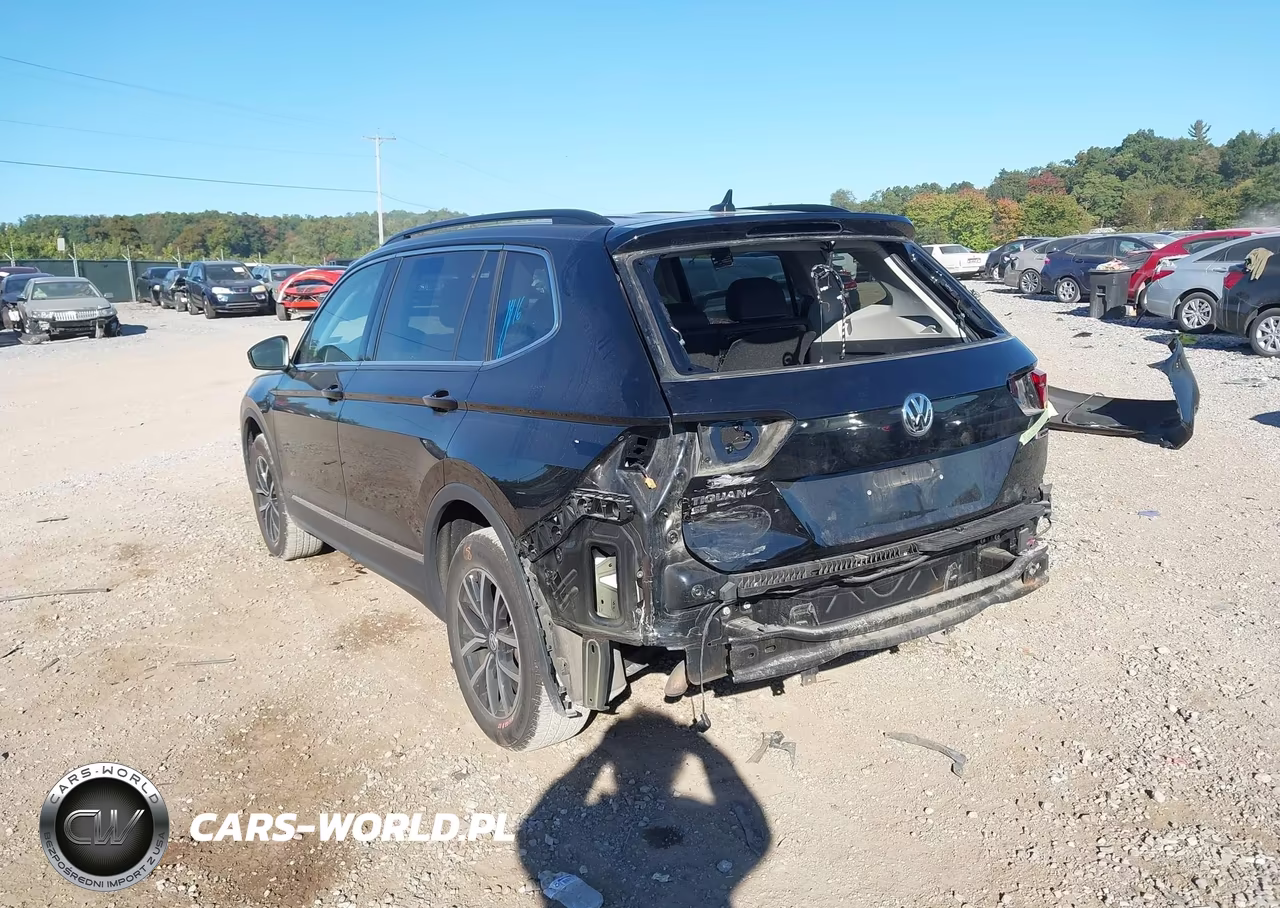 2021 Volkswagen Tiguan 2.0T Se-2.0T Se R-Line Black-2.0T Sel VIN:3VV2B7AX5MM050713 - 3