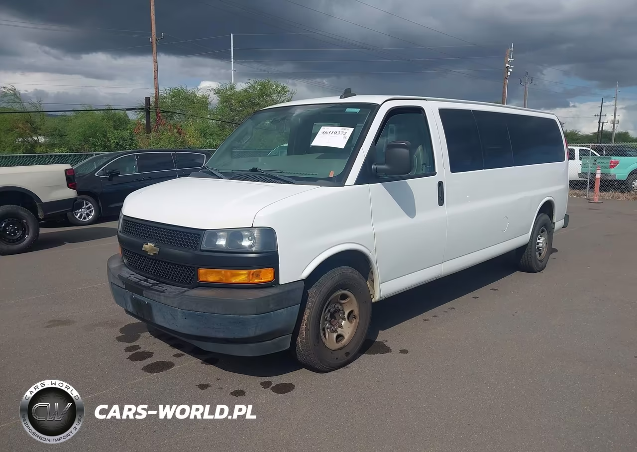 2018 Chevrolet Express 3500 Ls VIN:1GAZGNFG0J1301232 - 2