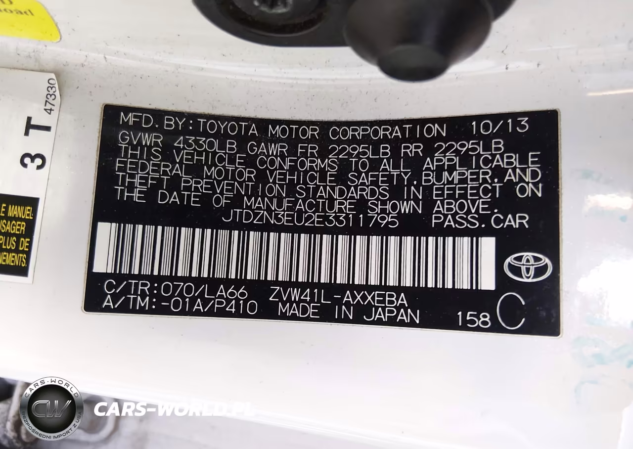 2014 Toyota Prius V Five VIN:JTDZN3EU2E3311795 - 9