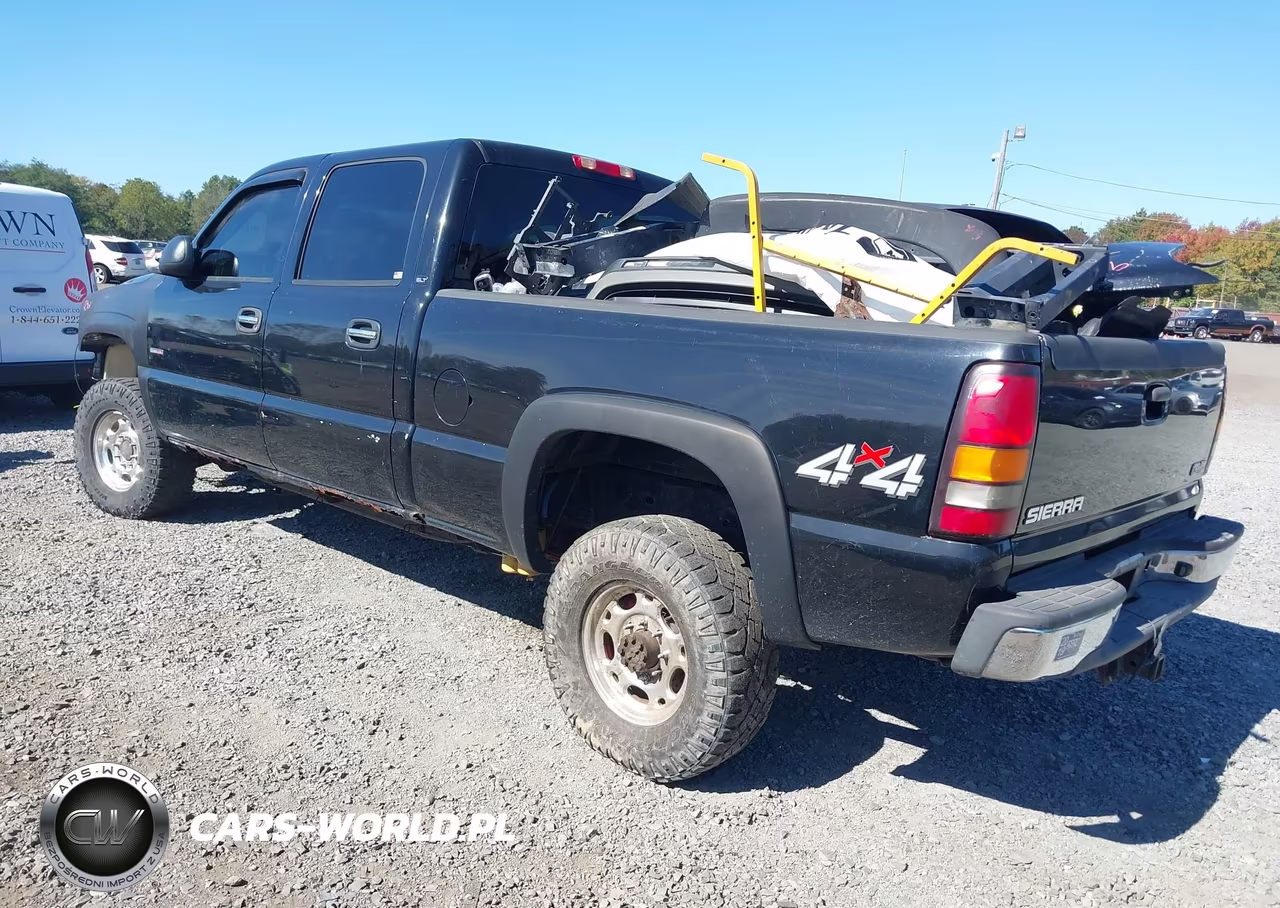 2006 GMC Sierra 2500Hd Slt VIN:1GTHK23206F103754 - 3