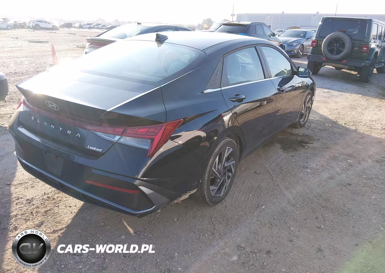 2025 Hyundai Elantra Limited VIN:KMHLP4DG3SU981858 - 4