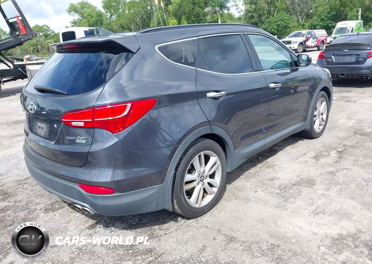 2015 Hyundai Santa Fe Sport 2.0L Turbo VIN:5XYZW4LA4FG266402 - 4
