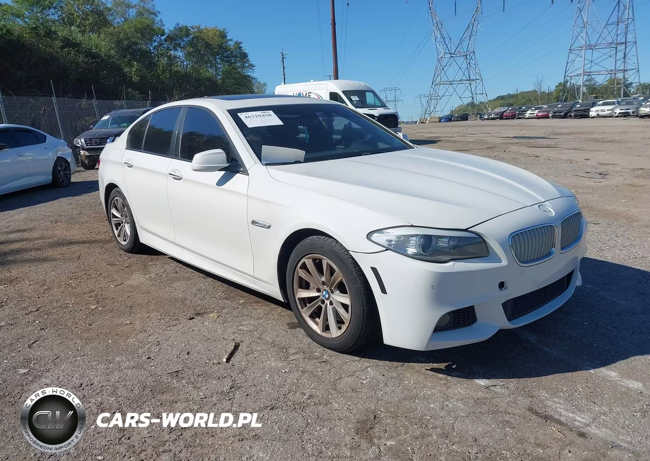 2013 BMW 550I VIN:WBAFR9C56DDX80142 - 1
