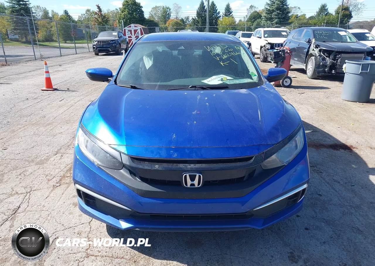 2020 Honda Civic Lx VIN:2HGFC2F65LH602466 - 12