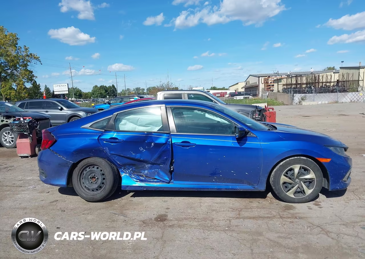 2020 Honda Civic Lx VIN:2HGFC2F65LH602466 - 13