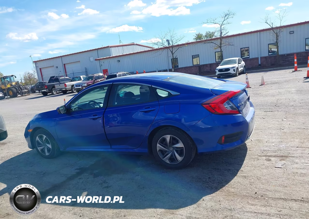 2020 Honda Civic Lx VIN:2HGFC2F65LH602466 - 14