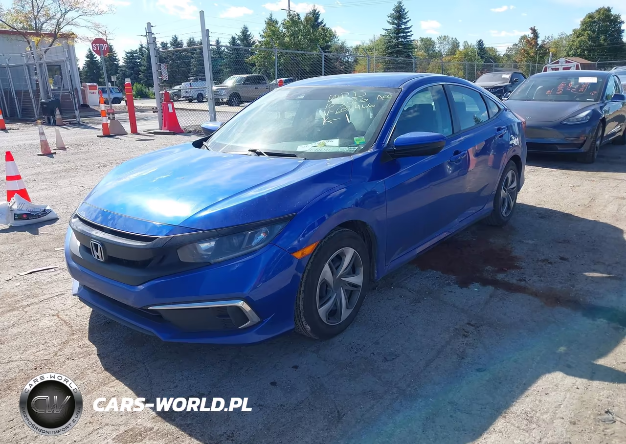 2020 Honda Civic Lx VIN:2HGFC2F65LH602466 - 2
