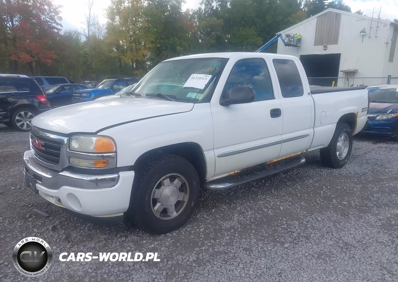 2007 GMC Sierra 1500 Classic Sle1 VIN:1GTEK19Z87Z203344 - 2