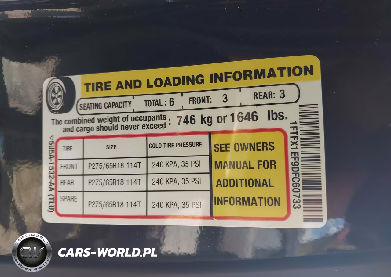2013 Ford F-150 Xlt VIN:1FTFX1EF9DFC60733 - 9