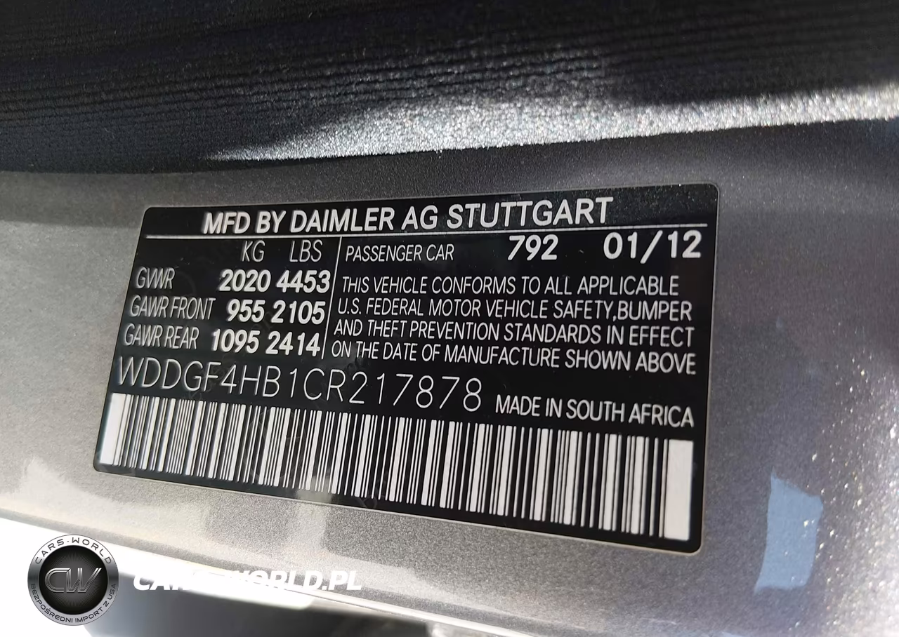 2012 Mercedes-Benz C 250 Sport VIN:WDDGF4HB1CR217878 - 9