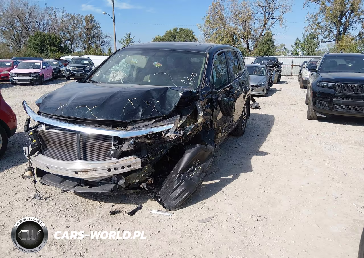 2016 Honda Pilot Ex-L VIN:5FNYF6H51GB049076 - 2