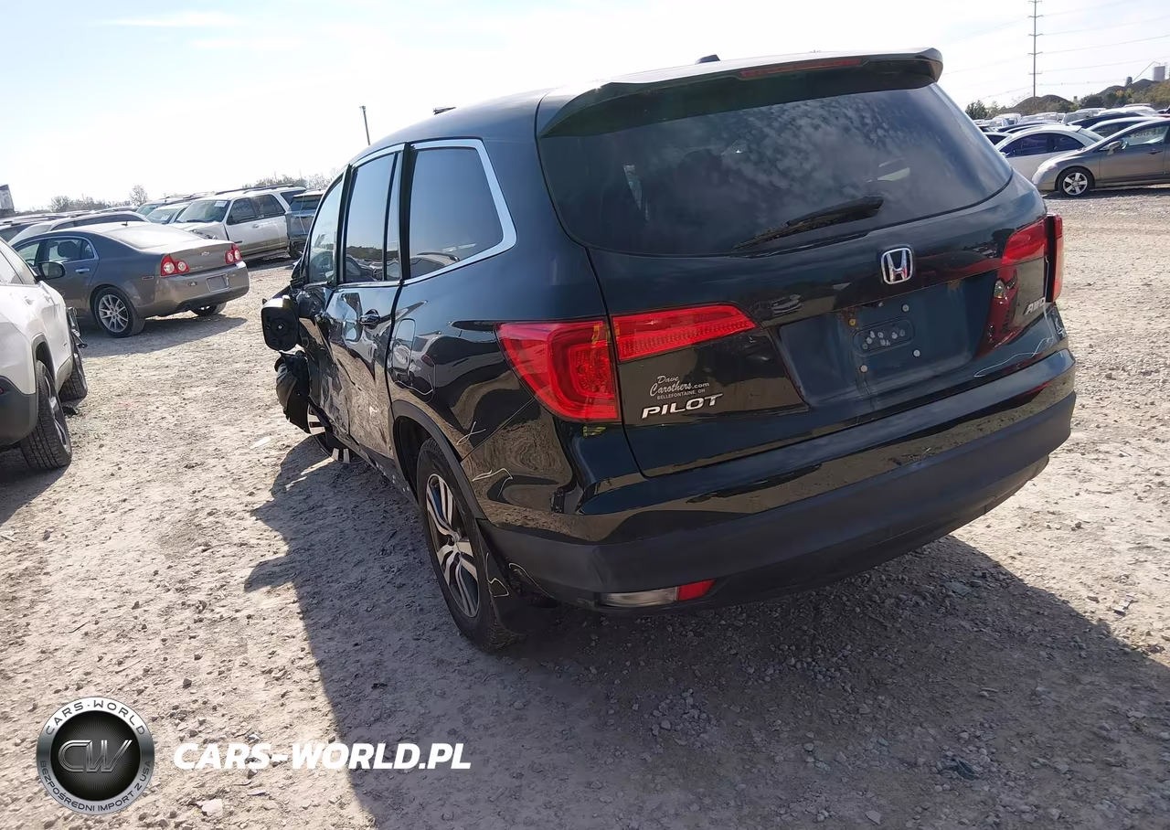 2016 Honda Pilot Ex-L VIN:5FNYF6H51GB049076 - 3