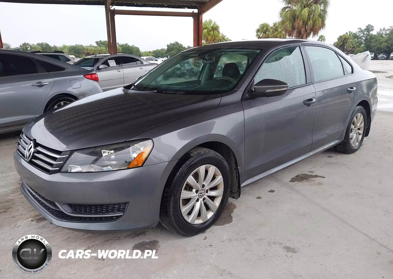 2012 Volkswagen Passat 2.5L S VIN:1VWAP7A35CC023534 - 2