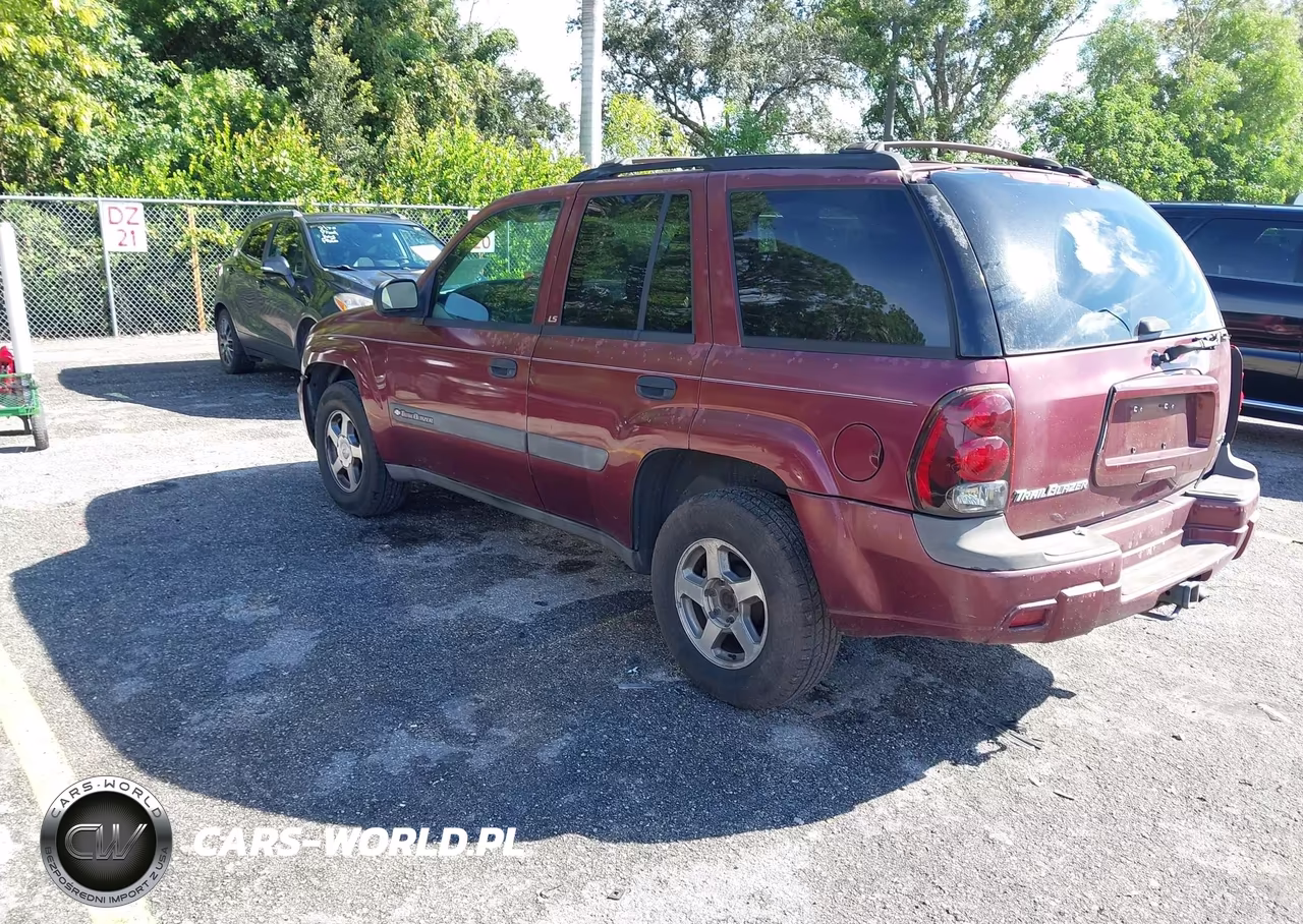 2004 Chevrolet Trailblazer Ls VIN:1GNDS13S242281752 - 3
