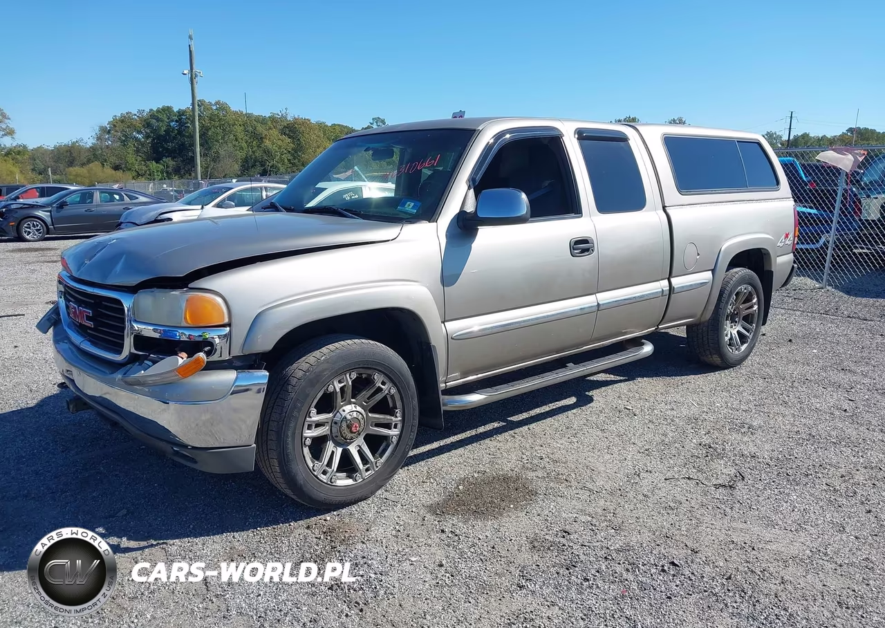 2001 GMC Sierra 1500 Sle VIN:1GTEK19V31E230463 - 2