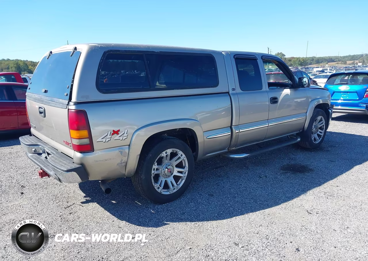 2001 GMC Sierra 1500 Sle VIN:1GTEK19V31E230463 - 4
