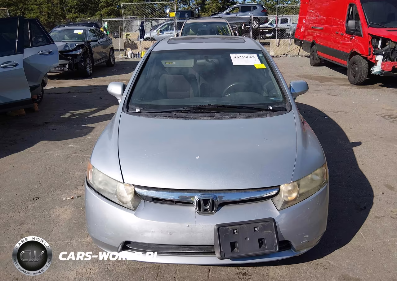 2008 Honda Civic Ex VIN:2HGFA16818H312265 - 12