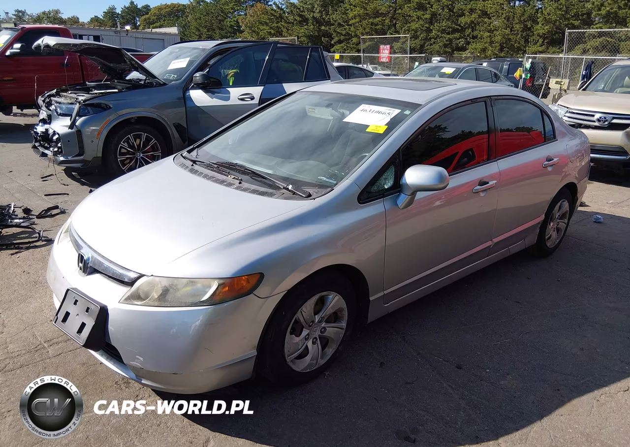 2008 Honda Civic Ex VIN:2HGFA16818H312265 - 2
