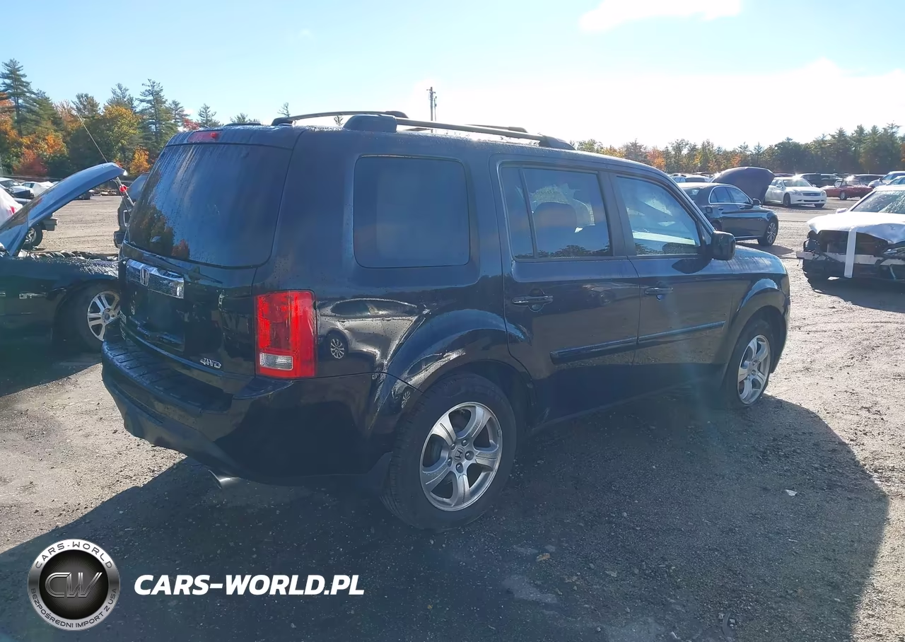 2015 Honda Pilot Ex-L VIN:5FNYF4H54FB032856 - 4